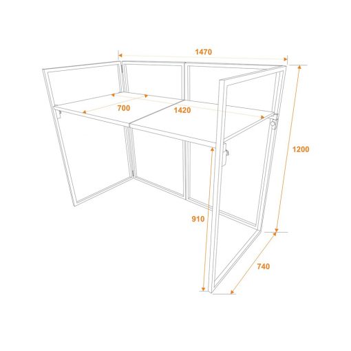 Omnitronic - Mobile DJ Stand – Bild 5