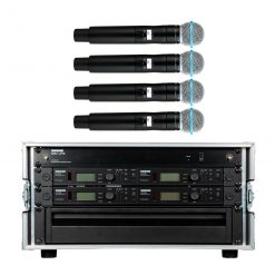 Shure - Rack ULXD4E // H51-Band // Set (4x)