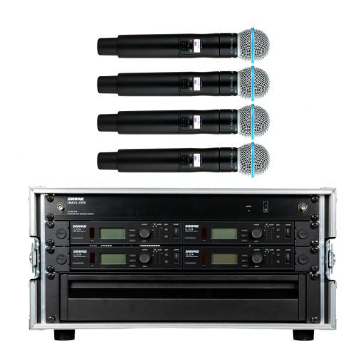 Shure - Rack ULXD4E // H51-Band // Set (4x)