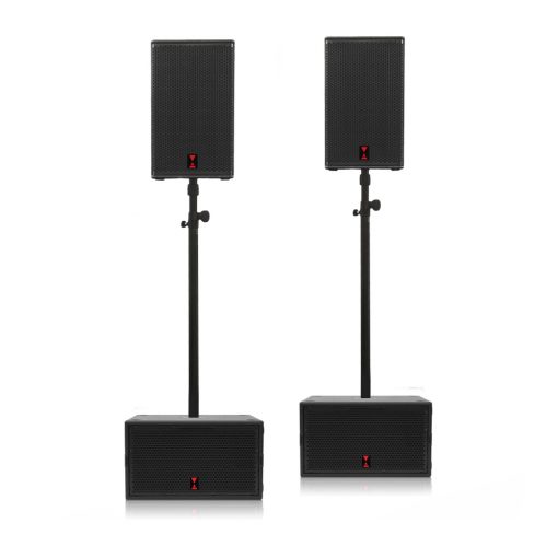 Voice-Acoustic - 2x PaveoSub112 2x Modular-10